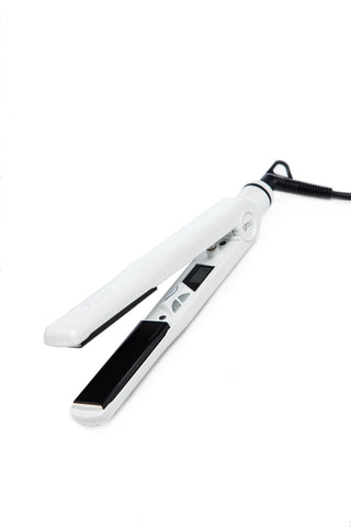Vibration Flat Iron, Tourmaline Ceramic Plates (GM3004-PW) - Professional Hair Styling Products & Tools | GMJ Beauty Boutique